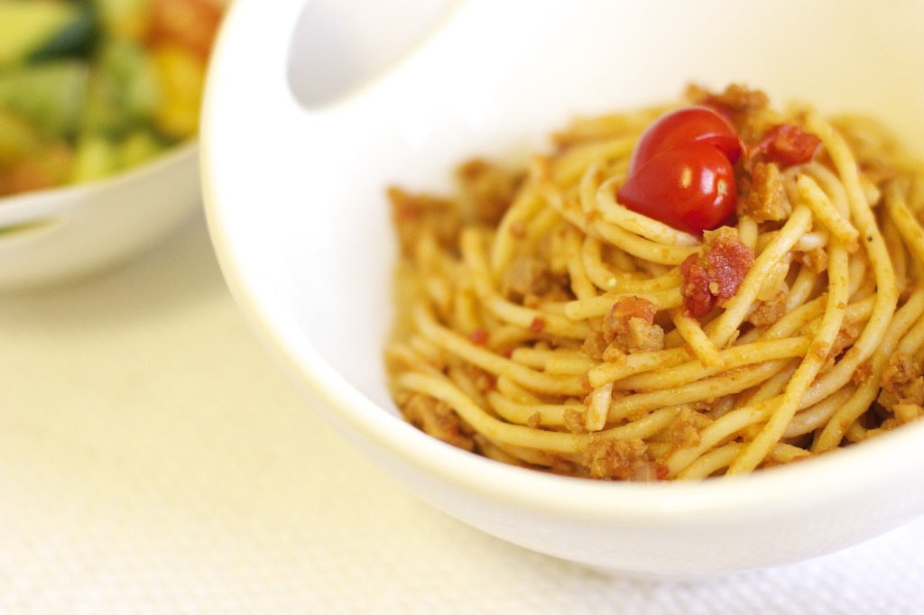 Vegan Spaghetti Bolognese 